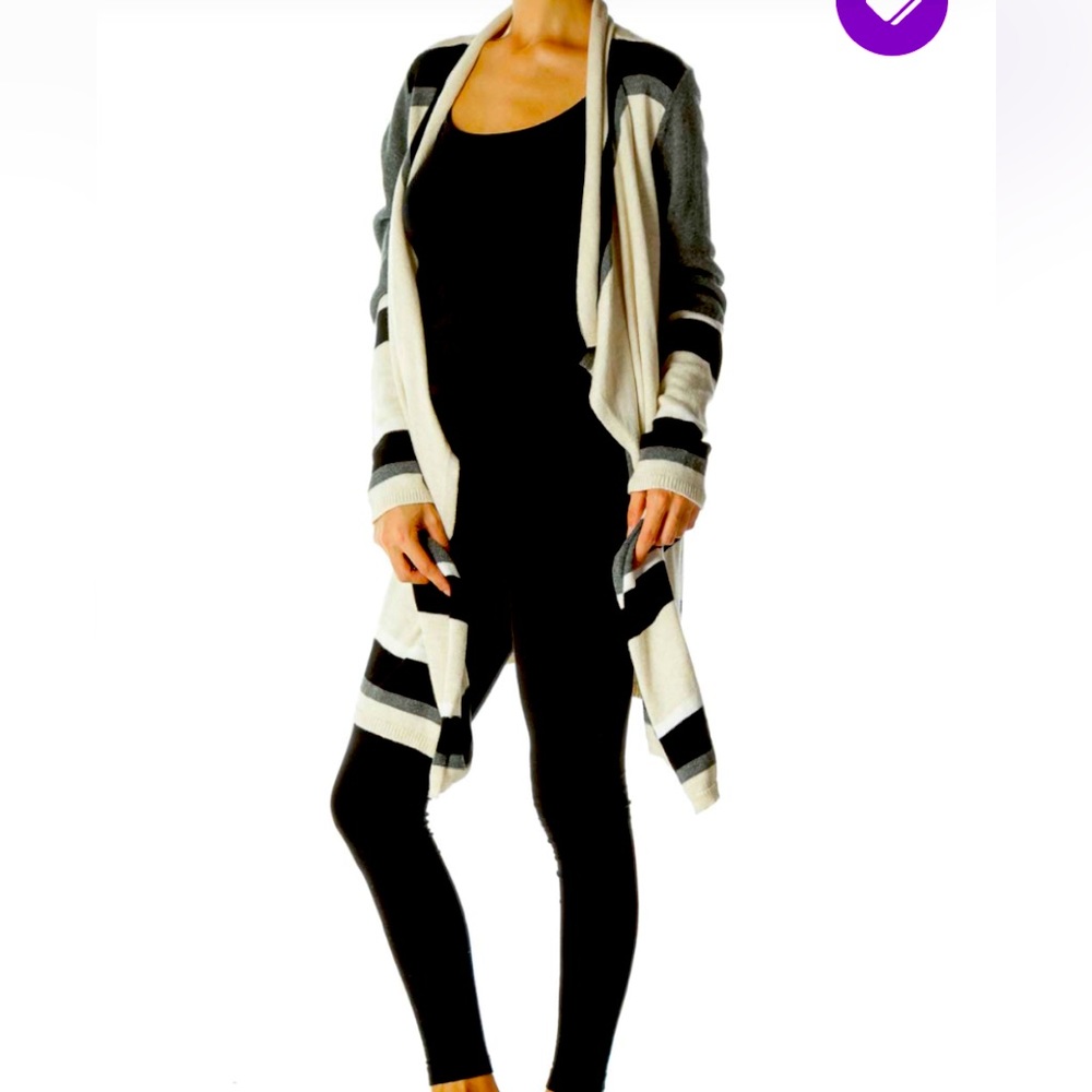 LOFT Drape Front Cardigan Sz XS